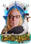 Godzilla-Modra